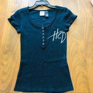 Crystal Harley Davidson tee shirt